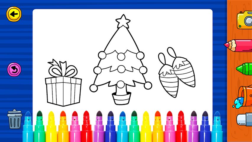 Screenshot 10: Christmas Coloring Games