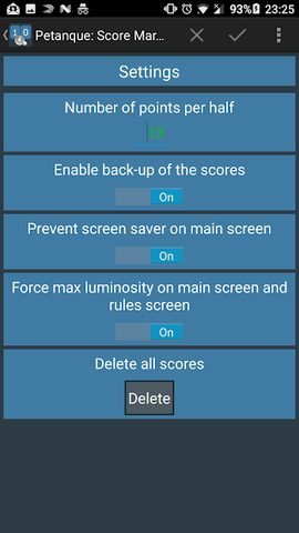 Screenshot 8: Petanque: Score Marker