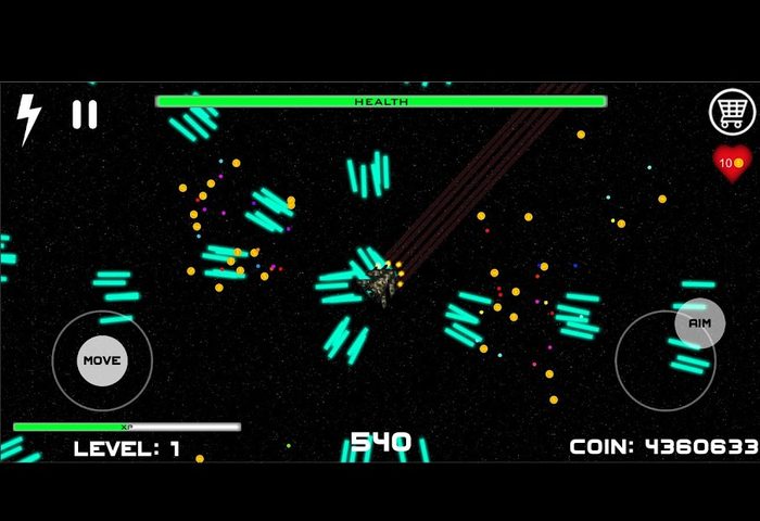 Screenshot 1: Space Tank