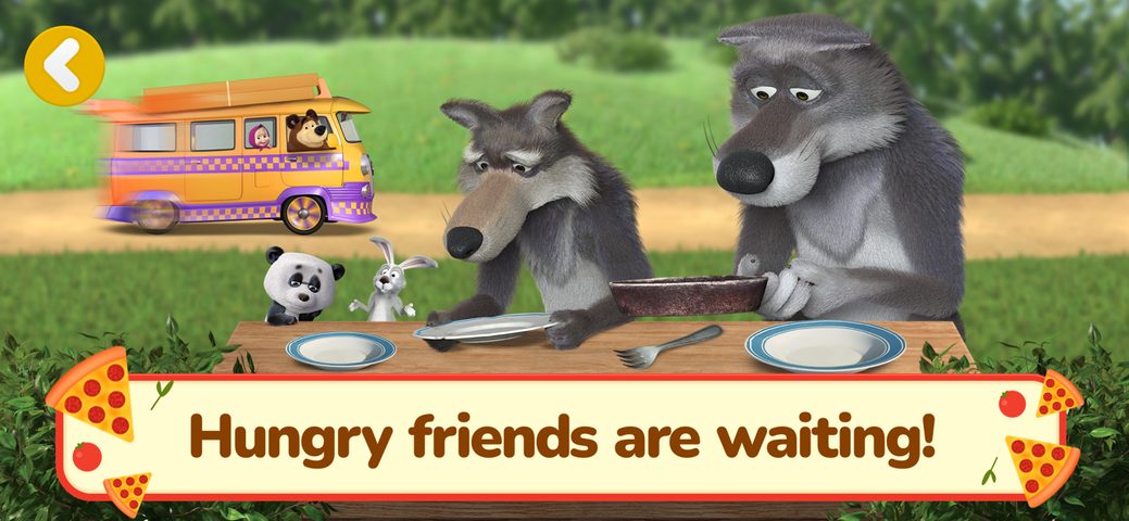 Screenshot 6: Masha and The Bear: Pizzeria! 4+