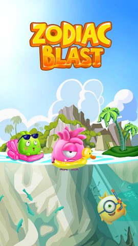 Screenshot 1: Zodiac Blast & Match Puzzle Game