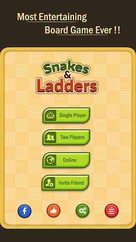 Screenshot 1: Snakes & Ladders: Online Dice!