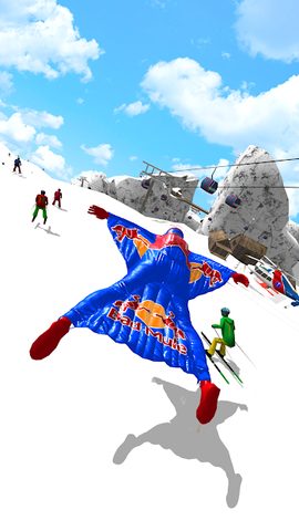 Screenshot 2: Base Jump Wing Suit Flying