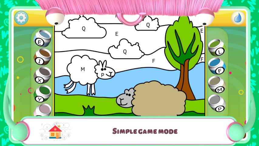 Screenshot 3: Color by Numbers - Animals