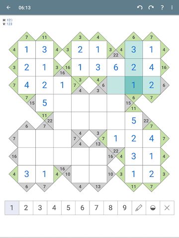 Screenshot 20: Kakuro (Cross Sums) - Classic
