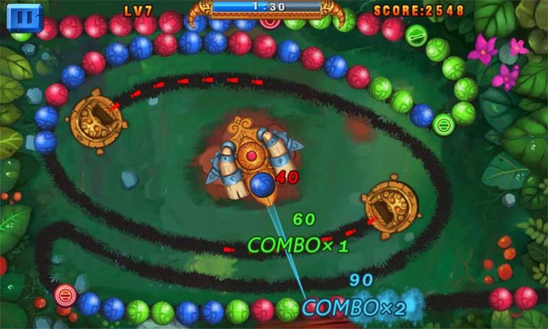 Screenshot 1: Marble Legend