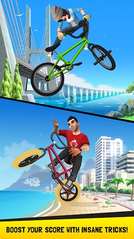 Screenshot 3: Flip Rider - BMX Tricks