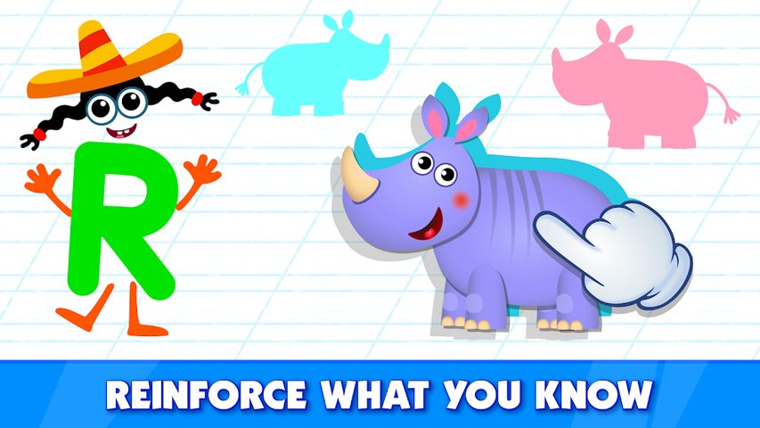 Screenshot 5: Bini ABC games for kids! Preschool learning app!