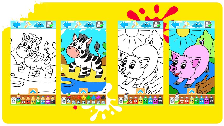 Screenshot 18: Coloring pages for children: animals