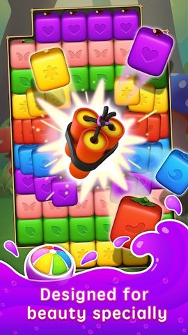 Screenshot 3: Fruit Block Friends