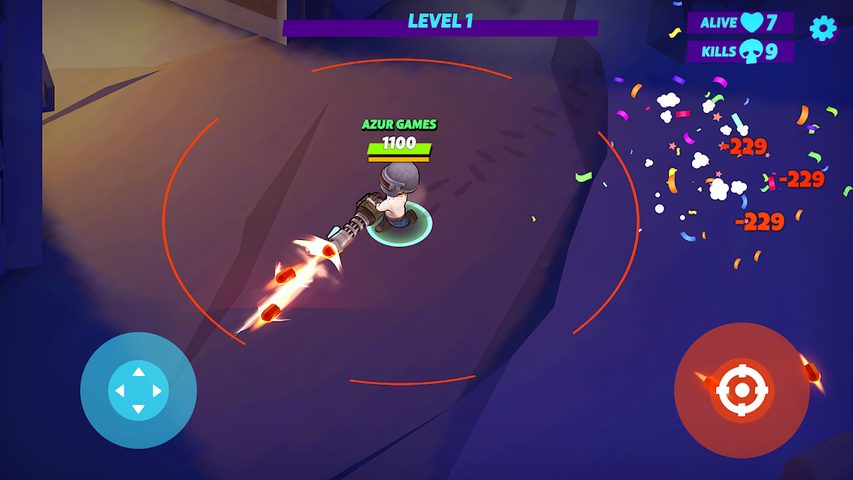 Screenshot 2: Warriors.io - Battle Royale
