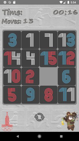 Screenshot 2: 15 Puzzle: game and mind-breaker with numbers