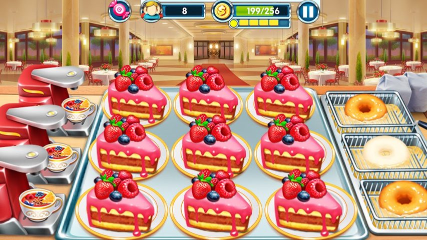 Screenshot 4: Cooking World Crazy Diner Mama