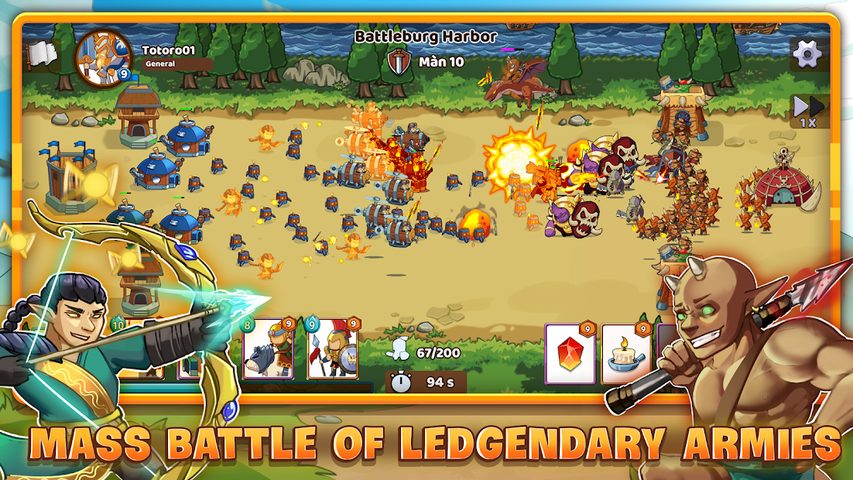 Screenshot 1: Clash of Legions