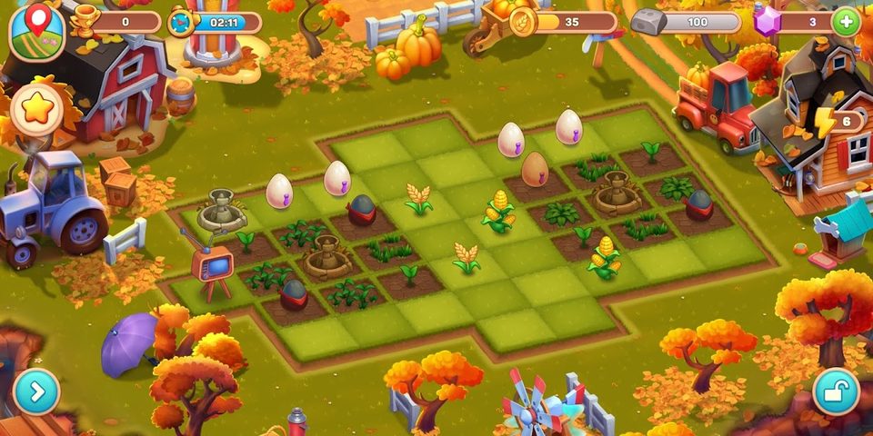 Screenshot 16: Merge Day – Merge the Farm