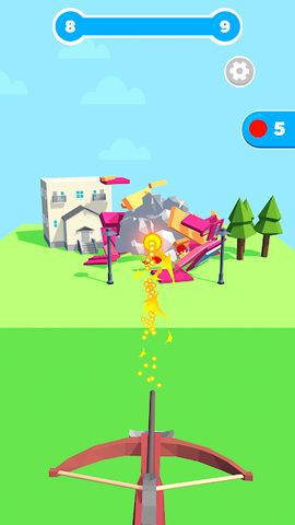 Screenshot 4: Slingshot Smash－Shooting Range