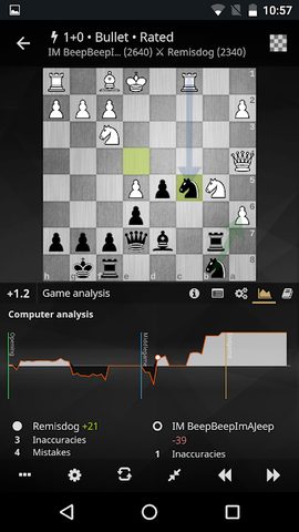 Screenshot 3: lichess • Free Online Chess