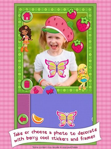 Screenshot 9: Strawberry Shortcake Card Maker Dress Up