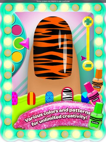 Screenshot 14: Crayola Nail Party: Nail Salon