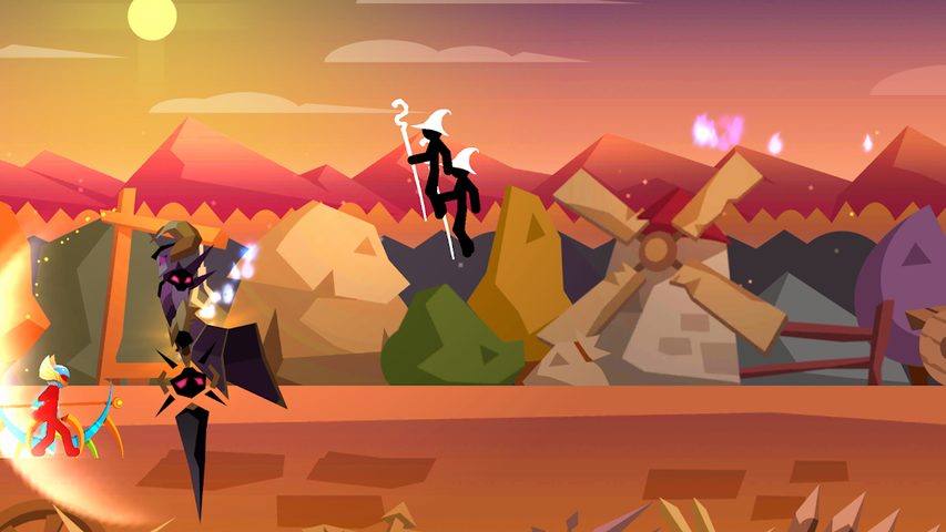 Screenshot 7: Stick Fight – Shadow Archer Battle Arena