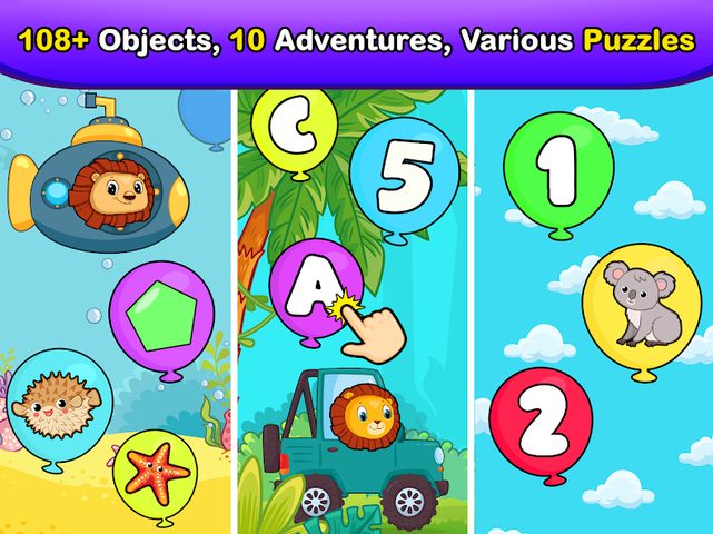 Screenshot 24: Balloon Pop Kids Learning Game