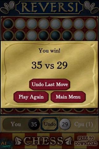 Screenshot 23: Reversi