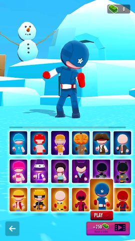 Screenshot 1: Stickman 3D - Street Gangster