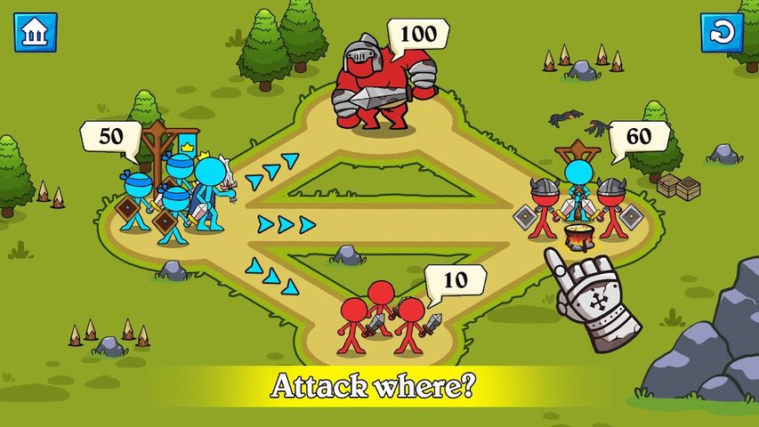Screenshot 1: Stick Clash