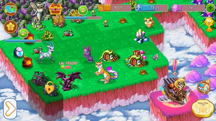 Screenshot 2: Fantastic Pets: Merge & Evolve