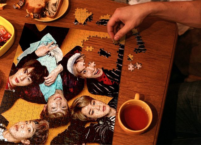 Screenshot 1: BTS Jigsaw Puzzle Game