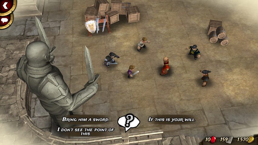 Screenshot 7: Traitors Empire Card RPG – Turn Based Strategy