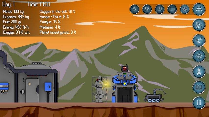 Screenshot 4: Random Space: Survival Simulator