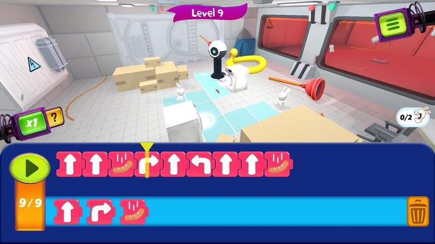 Screenshot 4: Rabbids Coding!