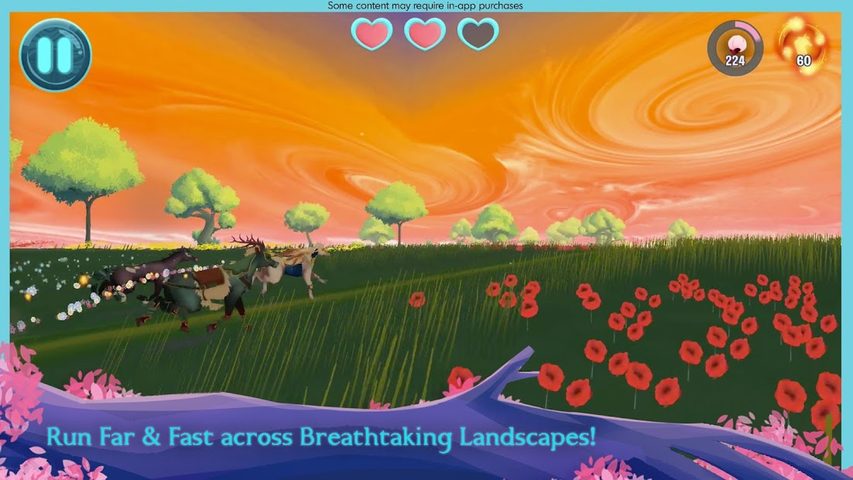 Screenshot 1: EverRun: The Horse Guardians - Epic Endless Runner