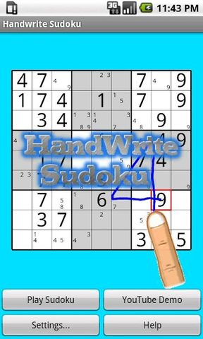Screenshot 5: Handwrite Sudoku