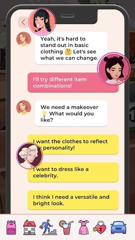 Screenshot 2: Hollywood Celebrity Story Life Simulator Game