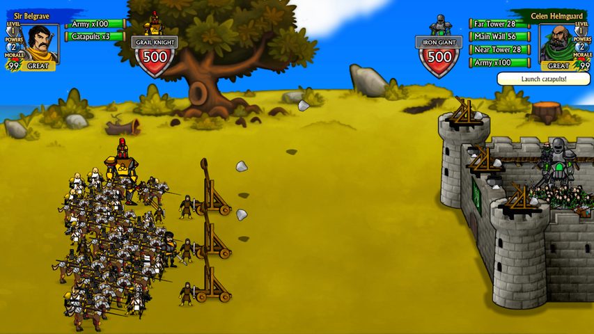 Screenshot 1: Swords and Sandals Crusader Redux