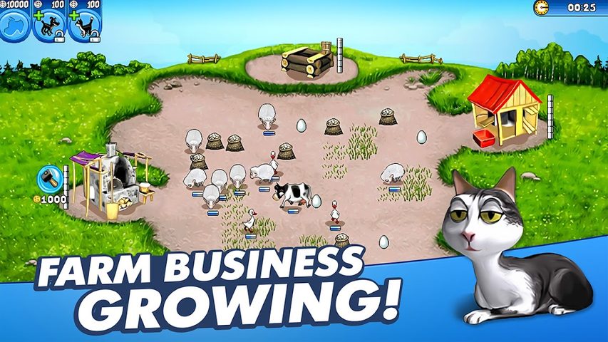 Screenshot 5: Farm Frenzy－Time management farming games offline