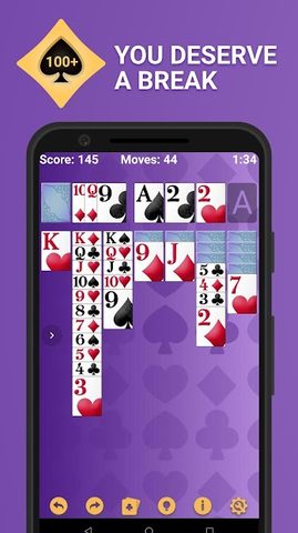 Screenshot 1: Solitaire Free Pack