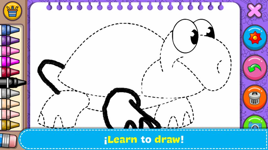 Screenshot 4: Coloring & Learn Animals