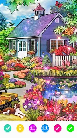 Screenshot 3: Color by Number - Happy Paint