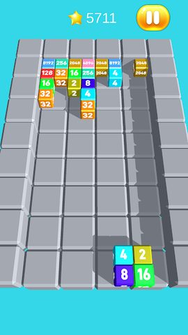 Screenshot 9: Chain Cube Merge: Tetris 2048