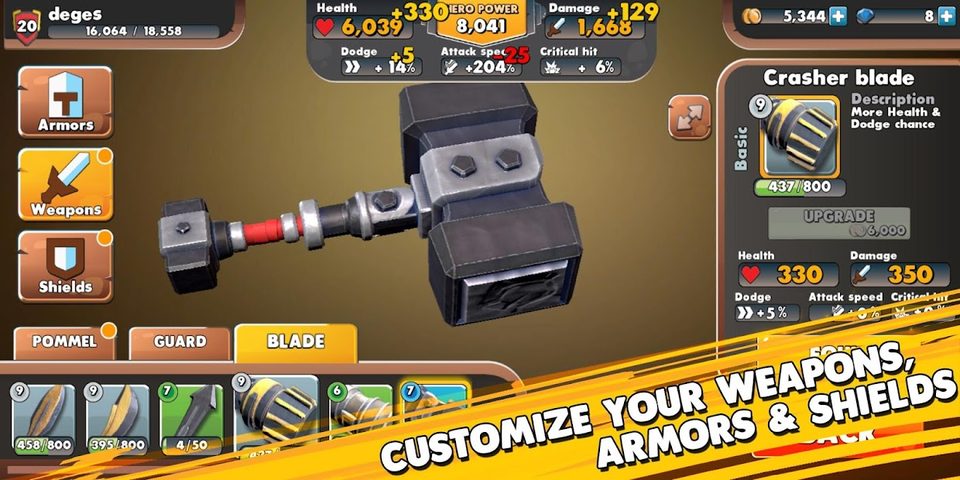 Screenshot 8: Big Helmet Heroes: Journey