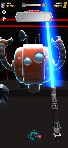 Screenshot 3: Space Force - Laser Saber Game