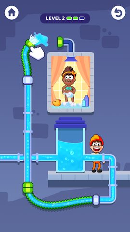 Screenshot 1: Flow Legends: Pipe Games