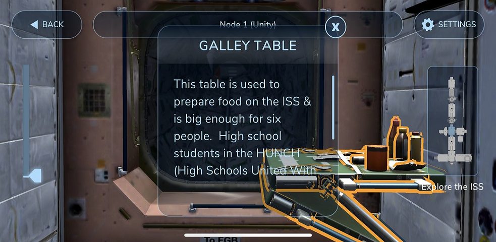 Screenshot 3: ISS ExplorAR