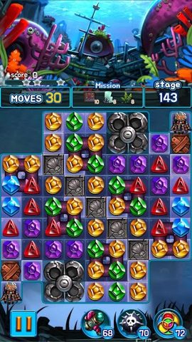 Screenshot 6: Jewel Kraken: Match 3 Jewel Blast