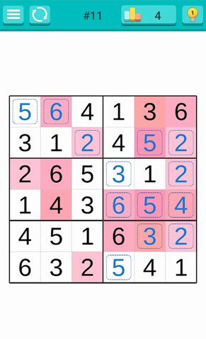 Screenshot 3: Sudoku Swipe