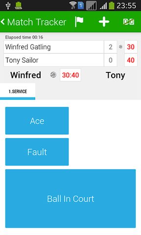 Screenshot 7: Tennis Math: score keeper and statistics tracker