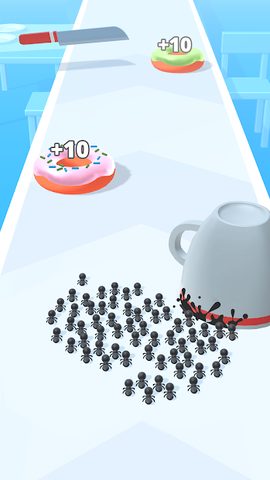 Screenshot 2: Ants Runner 3D